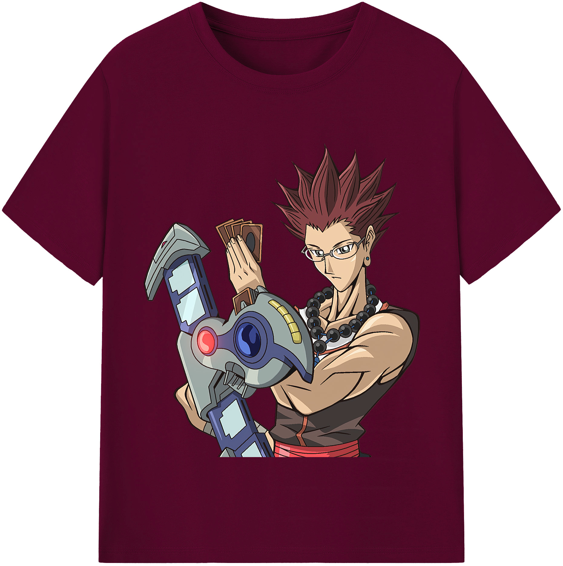 （画像用） 遊☆戯☆王 Yu-Gi-Oh! レディースカジュアルプリントTシャツ（綿100％）